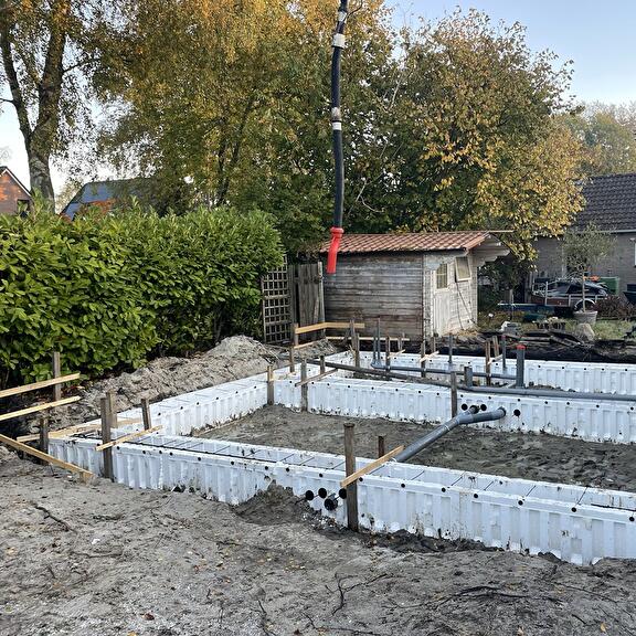 Aanbouw aan de Kloosterhorn Heiligerlee