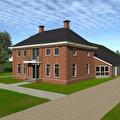 Nieuwbouw woonboerderij Nieuw Beerta maart 2024